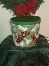 Load image into Gallery viewer, 2 Gallon CHRISTMAS TINS