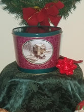 Load image into Gallery viewer, 2 Gallon CHRISTMAS TINS