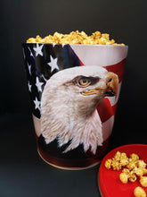 Load image into Gallery viewer, MAGACORN, Americana &amp; Various designs 3.5 Gallon Tins